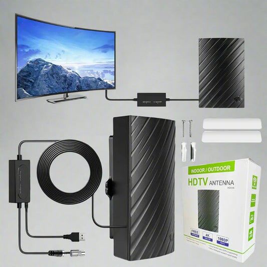 Long-Range Indoor HDTV 4K Digital Antenna