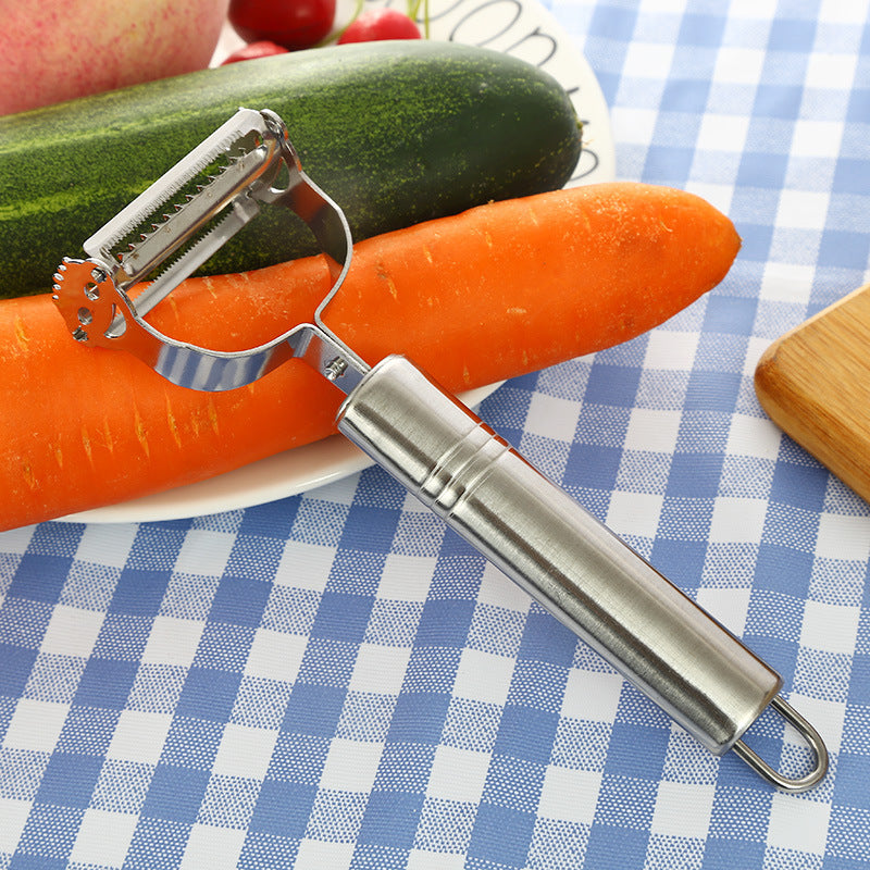 Stainless Steel Vegetable Grater & Peeler