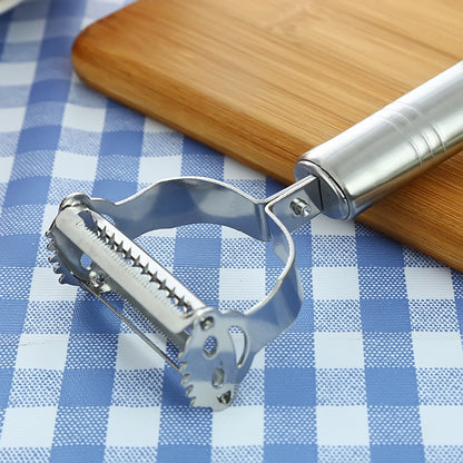 Stainless Steel Vegetable Grater & Peeler