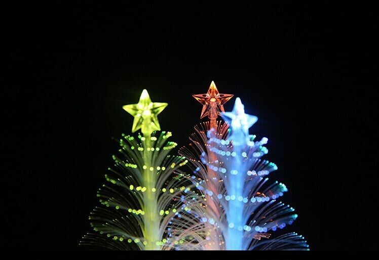 LED Fiber Optic Christmas Tree Lamp