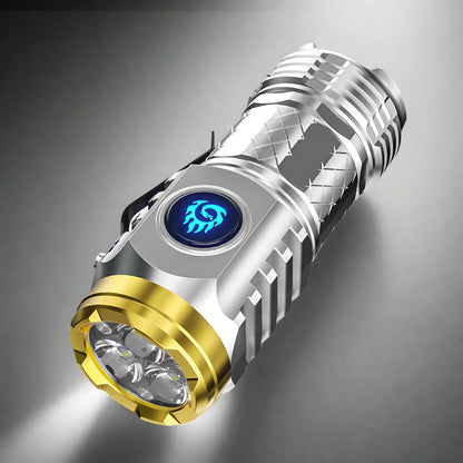 High-Power Rechargeable LED Flashlight