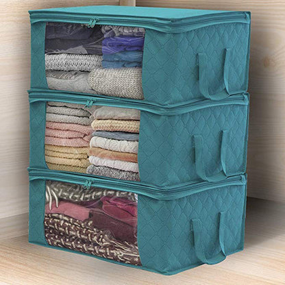 Foldable 3-Piece Clothing Organizer Set