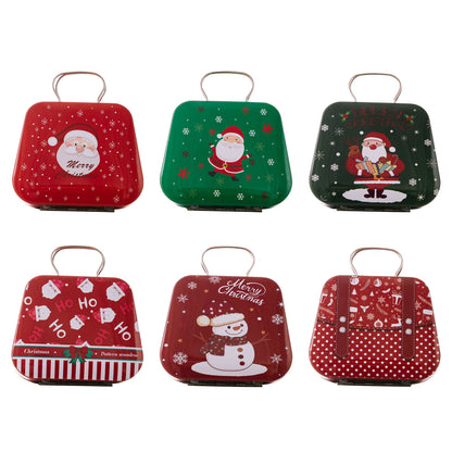 Christmas Tin Gift Box Handbag