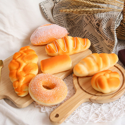 Realistic Bread Stress Toys