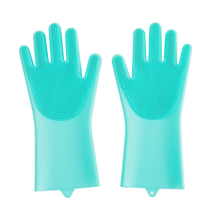 Silicone Pet Grooming Glove Brush