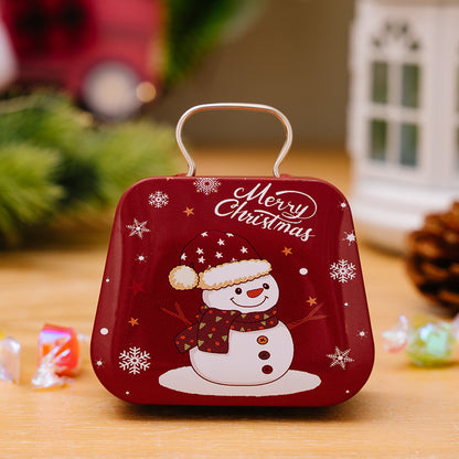 Christmas Tin Gift Box Handbag