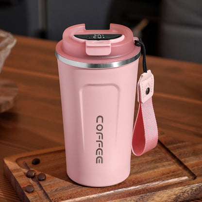 Smart Stainless Steel Insulated Coffee Mug