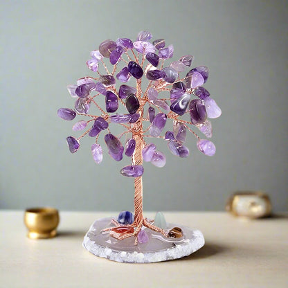 Seven-Color Agate Money Tree