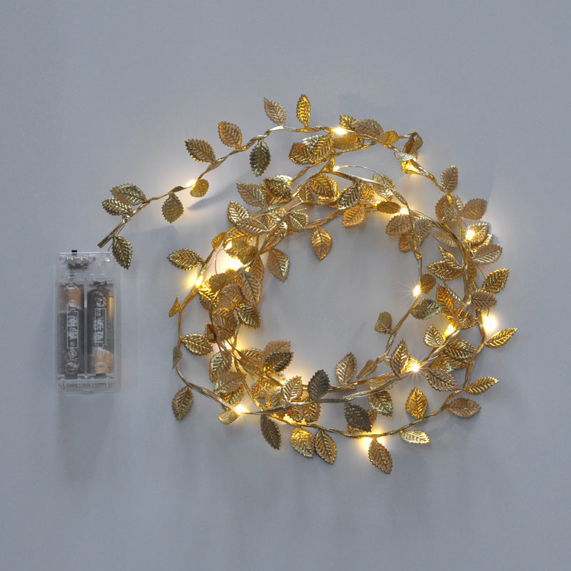 LED Leaf String Lights