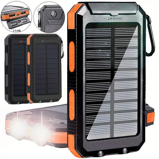 10000mAh Solar Power Bank