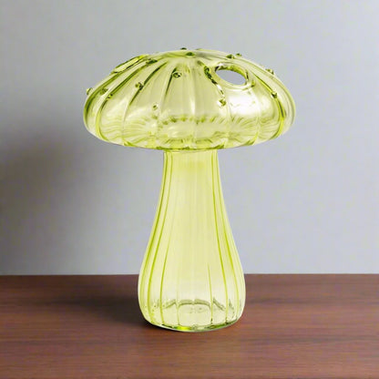 Nordic Mushroom Glass Vase