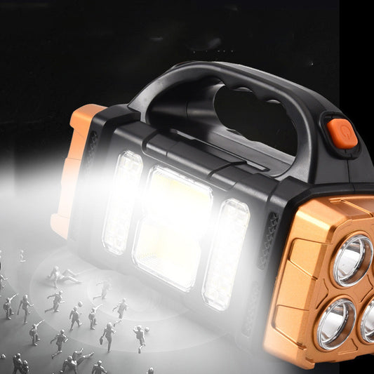 Solar-Powered LED Flashlight