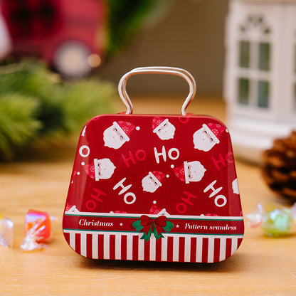 Christmas Tin Gift Box Handbag