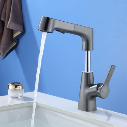 Rotating Retractable Bathroom Faucet