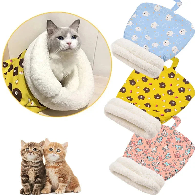 Winter Sleeping Bag for Cats & Small Pets