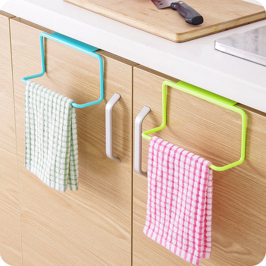 Seamless Cabinet Door Towel Rack