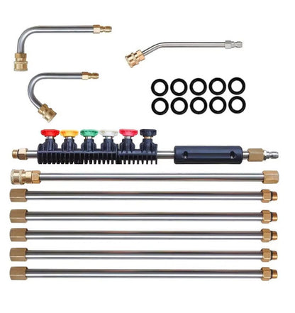 High-Pressure Washer Extension Wand Set