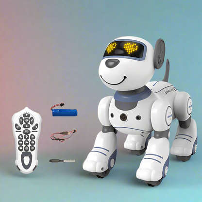 Interactive Stunt Robot Dog Toy