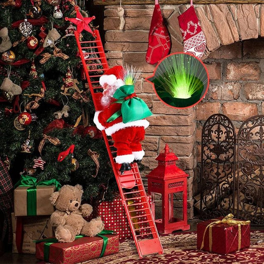 Climbing Santa Decoration