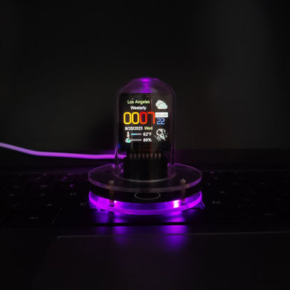 Cyberpunk Style Nixie Tube Clock