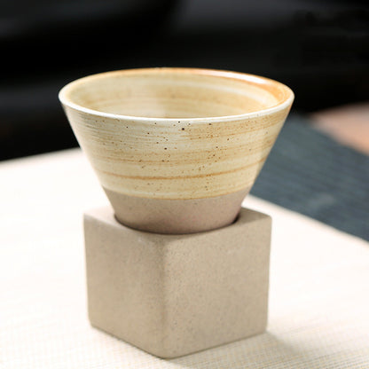 Handcrafted Cone-Shaped Espresso Cup