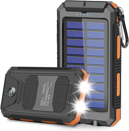 10000mAh Solar Power Bank