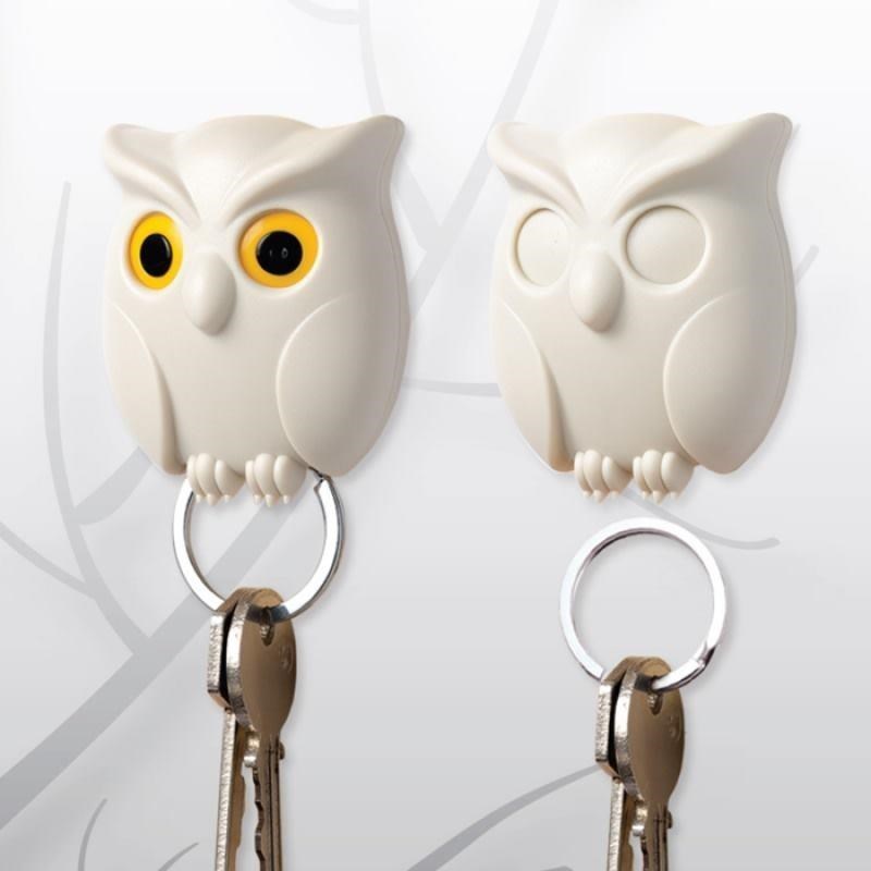 Magnetic Night Owl Key Holder