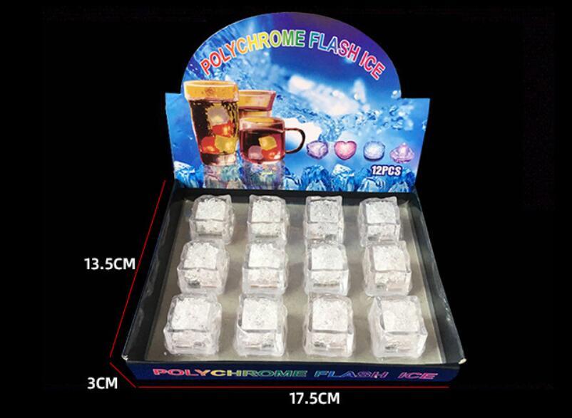 LED Colorful Glowing Ice Cubes