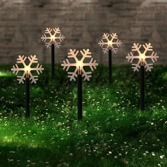 Christmas Solar Snowflake Garden Lights