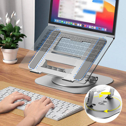 Adjustable Aluminum Laptop & Tablet Stand