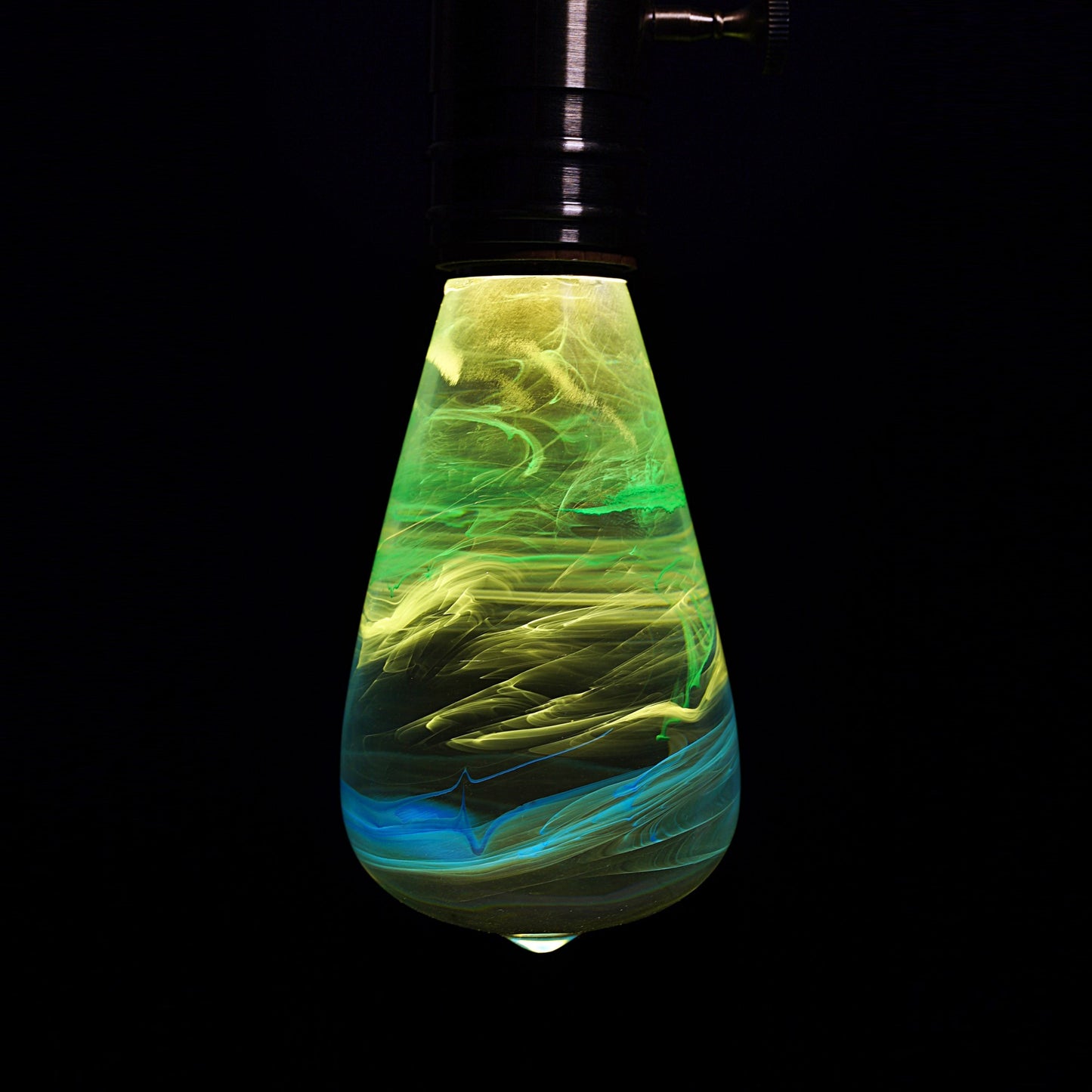 EP Light Resin Wood Table Lamp