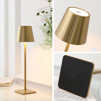 Touch-Control LED Bedside Table Lamp