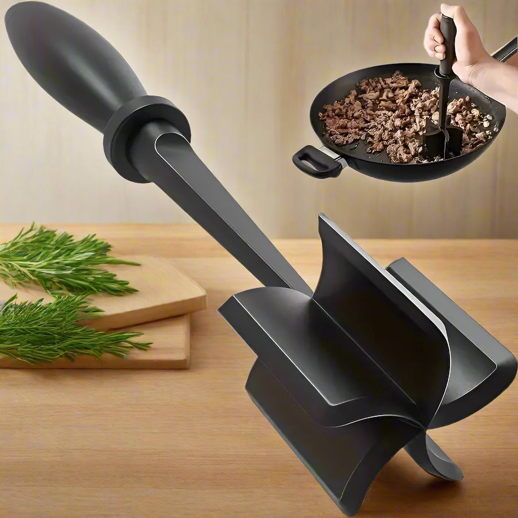 Multifunctional Heat-Resistant Meat Chopper & Masher