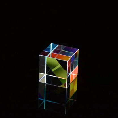 Optical Glass Prism Cube