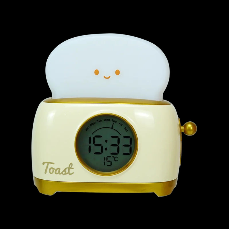 Toaster Alarm Clock & Night Light